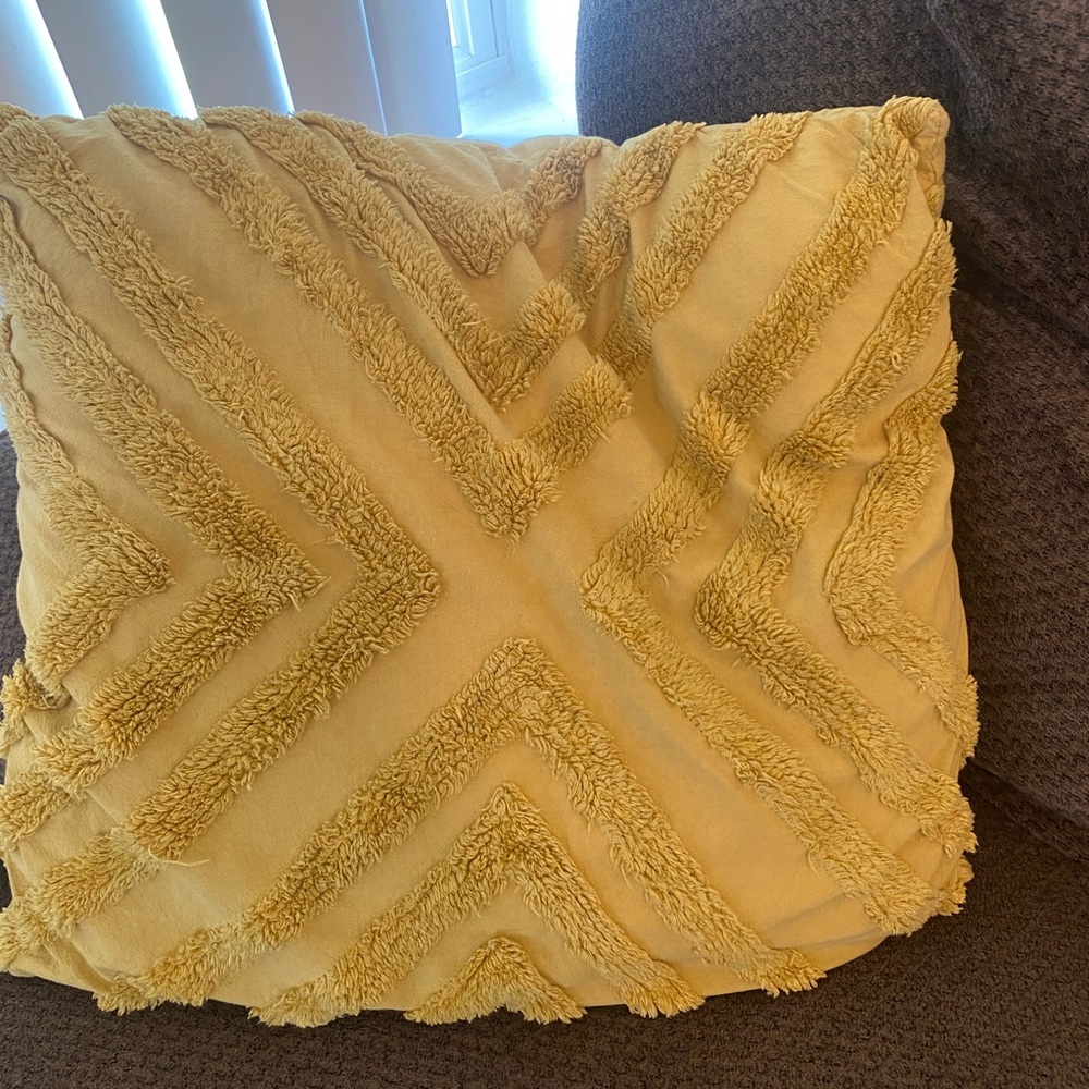 Big Yellow pillows